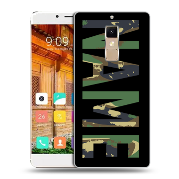 Пластиковый чехол на Elephone S3 с принтом NAME