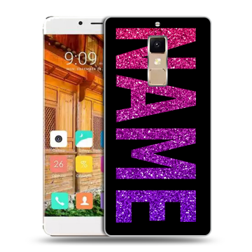 Пластиковый чехол на Elephone S3 с принтом NAME