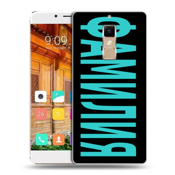 Пластиковый чехол на Elephone S3 с принтом ФАМИЛИЯ