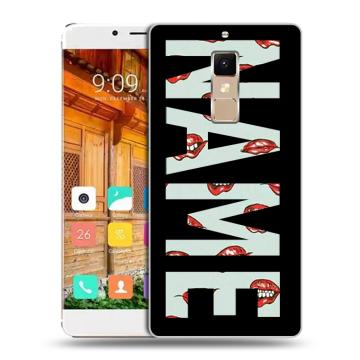 Пластиковый чехол на Elephone S3 с принтом NAME