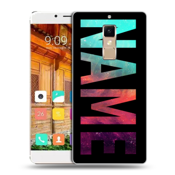 Пластиковый чехол на Elephone S3 с принтом NAME