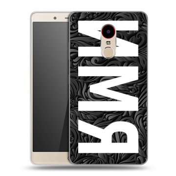Силиконовый чехол на ZTE Nubia Z11 Max с принтом ИМЯ