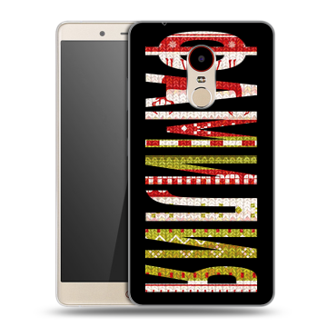 Силиконовый чехол на ZTE Nubia Z11 Max с принтом ФАМИЛИЯ