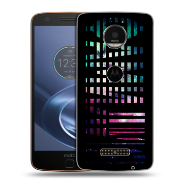 Пластиковый чехол на Lenovo Moto Z с принтом ФАМИЛИЯ