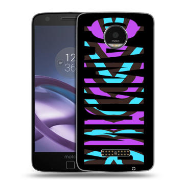 Пластиковый чехол на Lenovo Moto Z Force с принтом ФАМИЛИЯ