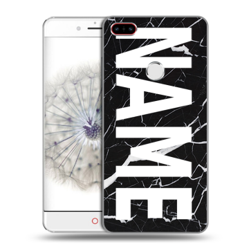 Пластиковый чехол на ZTE Nubia Z11 с принтом NAME