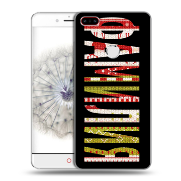 Пластиковый чехол на ZTE Nubia Z11 с принтом ФАМИЛИЯ