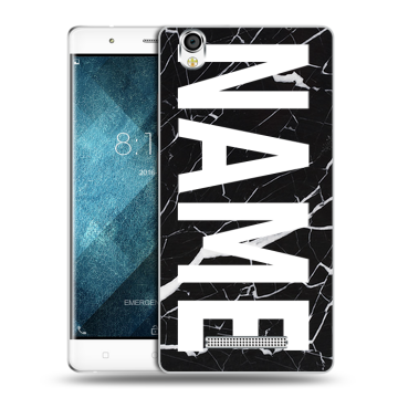 Пластиковый чехол на Blackview A8 с принтом NAME