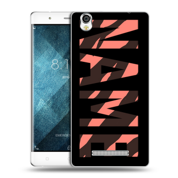 Пластиковый чехол на Blackview A8 с принтом NAME