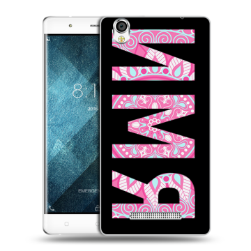 Пластиковый чехол на Blackview A8 с принтом ИМЯ