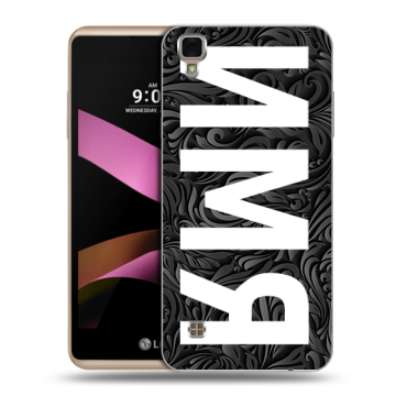 Пластиковый чехол на LG X Style с принтом ИМЯ