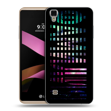 Пластиковый чехол на LG X Style с принтом ФАМИЛИЯ