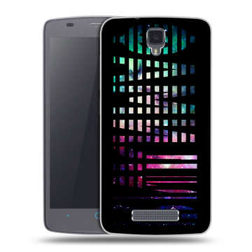 Силиконовый чехол на ZTE Blade L5 с принтом ФАМИЛИЯ