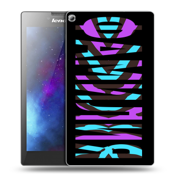 Силиконовый чехол на Lenovo Tab 2 A7-20 с принтом ФАМИЛИЯ