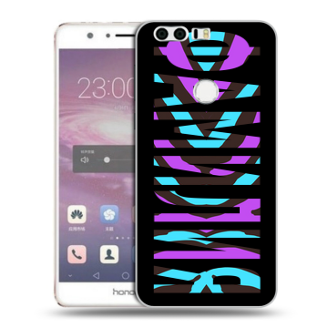 Силиконовый противоударный чехол на Huawei Honor 8 с принтом ФАМИЛИЯ