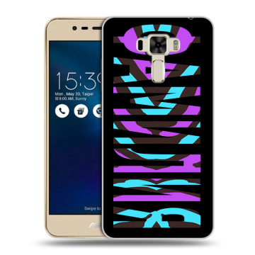 Силиконовый чехол на Asus ZenFone 3 Laser с принтом ФАМИЛИЯ