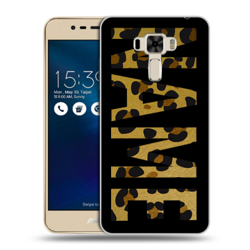 Силиконовый чехол на Asus ZenFone 3 Laser с принтом NAME