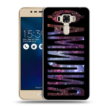 Силиконовый чехол на Asus ZenFone 3 Laser с принтом ФАМИЛИЯ