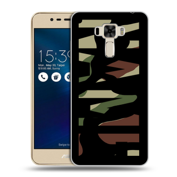 Силиконовый чехол на Asus ZenFone 3 Laser с принтом NAME