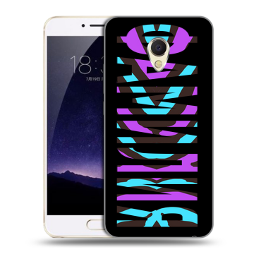 Пластиковый чехол на Meizu MX6 с принтом ФАМИЛИЯ