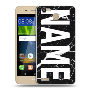 Пластиковый чехол на Huawei GR3 с принтом NAME