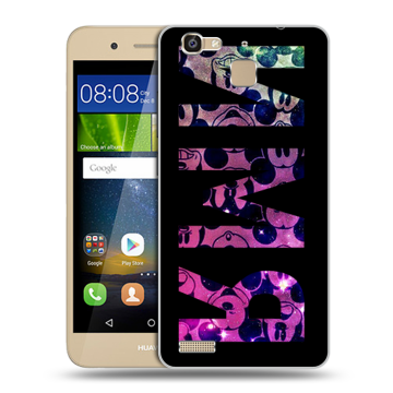 Пластиковый чехол на Huawei GR3 с принтом ИМЯ