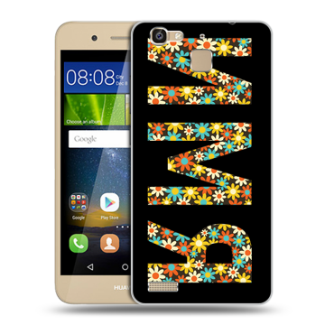 Пластиковый чехол на Huawei GR3 с принтом ИМЯ