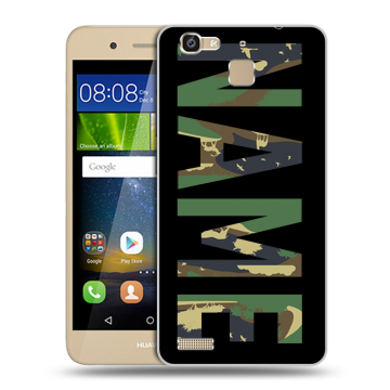 Пластиковый чехол на Huawei GR3 с принтом NAME