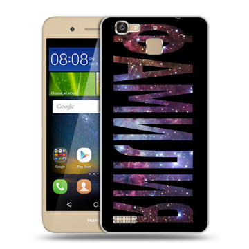 Пластиковый чехол на Huawei GR3 с принтом ФАМИЛИЯ
