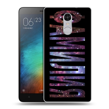 Пластиковый чехол на Xiaomi RedMi Pro с принтом ФАМИЛИЯ