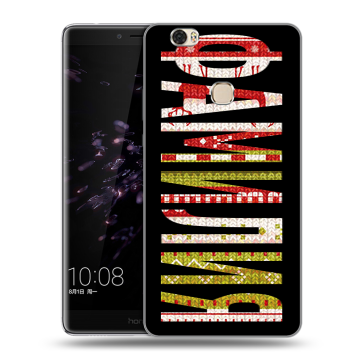 Силиконовый чехол на Huawei Honor Note 8 с принтом ФАМИЛИЯ