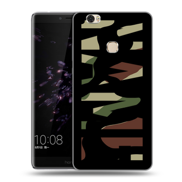 Силиконовый чехол на Huawei Honor Note 8 с принтом NAME