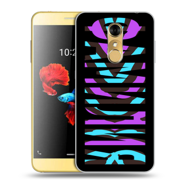 Силиконовый чехол на ZTE Blade A910 с принтом ФАМИЛИЯ