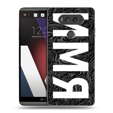 Пластиковый чехол на LG V20 с принтом ИМЯ
