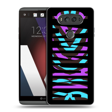 Пластиковый чехол на LG V20 с принтом ФАМИЛИЯ