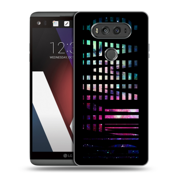Пластиковый чехол на LG V20 с принтом ФАМИЛИЯ