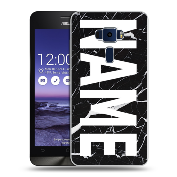 Пластиковый чехол на Asus ZenFone 3 5.2 с принтом NAME