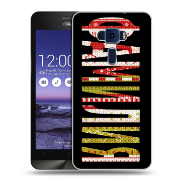Пластиковый чехол на Asus ZenFone 3 5.2 с принтом ФАМИЛИЯ