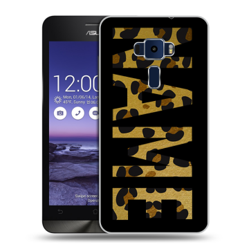 Пластиковый чехол на Asus ZenFone 3 5.2 с принтом NAME