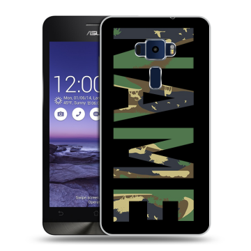 Пластиковый чехол на Asus ZenFone 3 5.2 с принтом NAME