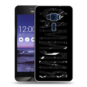 Пластиковый чехол на Asus ZenFone 3 5.2 с принтом ФАМИЛИЯ