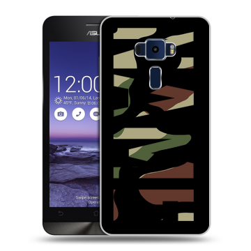 Пластиковый чехол на Asus ZenFone 3 5.2 с принтом NAME