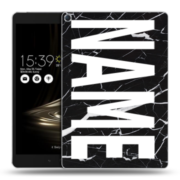 Силиконовый чехол на ASUS ZenPad 3S 10 с принтом NAME