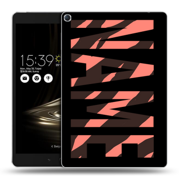 Силиконовый чехол на ASUS ZenPad 3S 10 с принтом NAME
