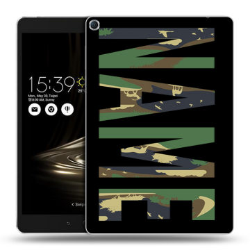 Силиконовый чехол на ASUS ZenPad 3S 10 с принтом NAME
