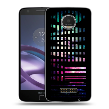Пластиковый чехол на Lenovo Moto Z Play с принтом ФАМИЛИЯ