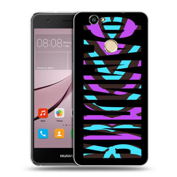 Силиконовый противоударный чехол на Huawei Nova с принтом ФАМИЛИЯ
