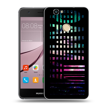 Силиконовый противоударный чехол на Huawei Nova с принтом ФАМИЛИЯ