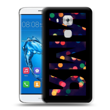 Пластиковый чехол на Huawei Nova Plus с принтом ИМЯ