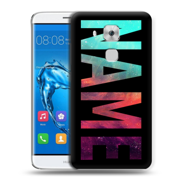 Пластиковый чехол на Huawei Nova Plus с принтом NAME